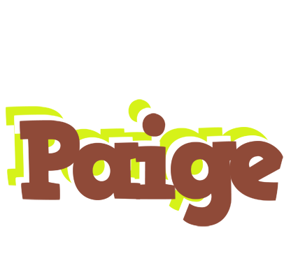 Paige caffeebar logo
