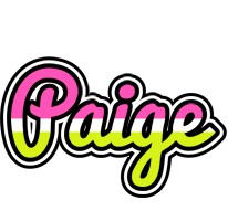 Paige candies logo