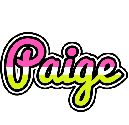 Paige candies logo