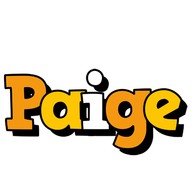 Paige cartoon logo