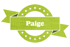 Paige change logo