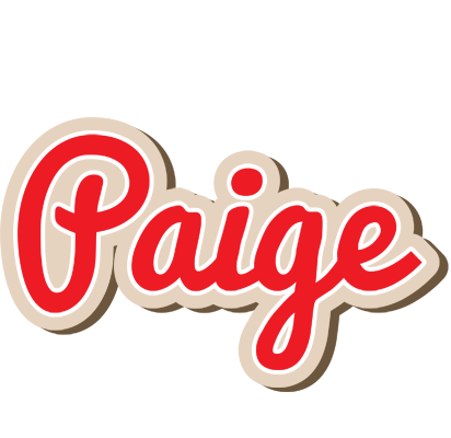 Paige chocolate logo