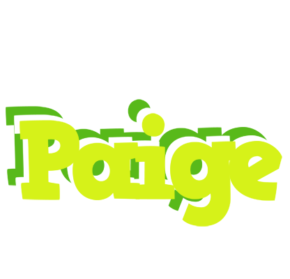 Paige citrus logo