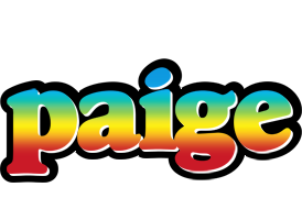 Paige color logo