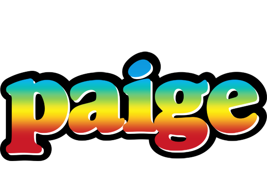 Paige color logo
