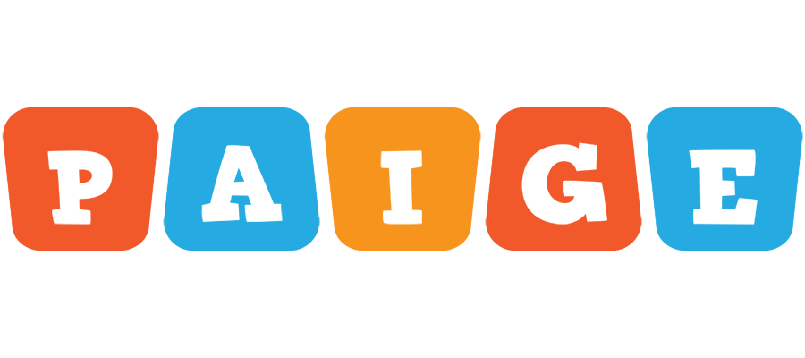 Paige comics logo