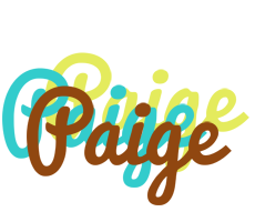 Paige cupcake logo