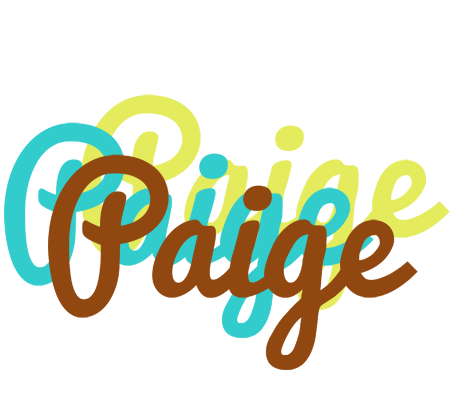 Paige cupcake logo