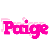 Paige dancing logo