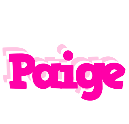 Paige dancing logo