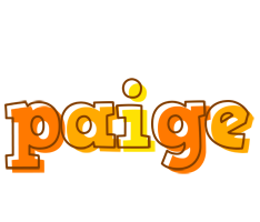 Paige desert logo