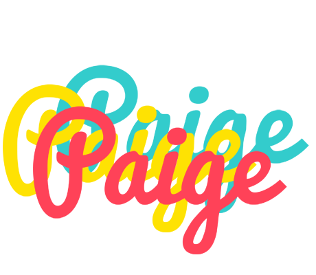 Paige disco logo