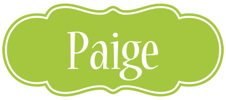 Paige family logo