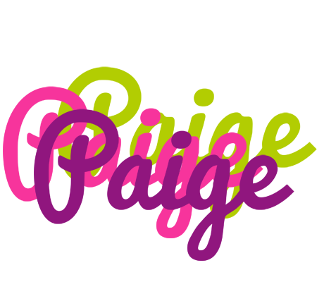 Paige flowers logo