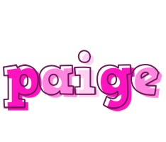 Paige hello logo