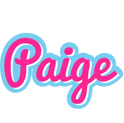 Paige popstar logo