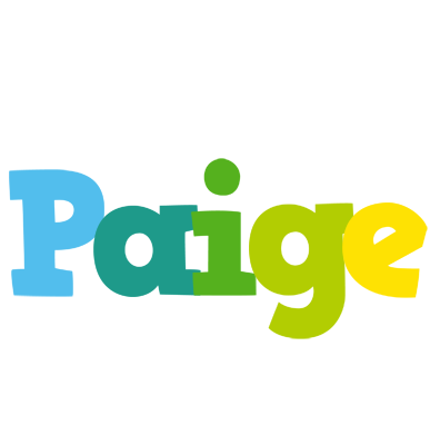 Paige rainbows logo