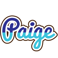 Paige raining logo