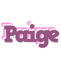 Paige relaxing logo