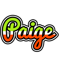 Paige superfun logo