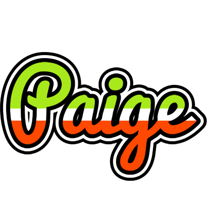 Paige superfun logo