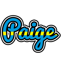 Paige sweden logo