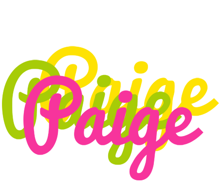 Paige sweets logo