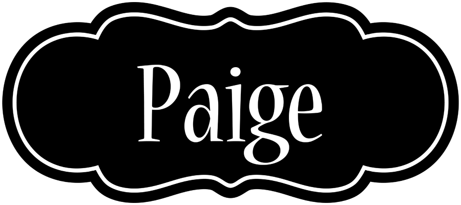 Paige welcome logo