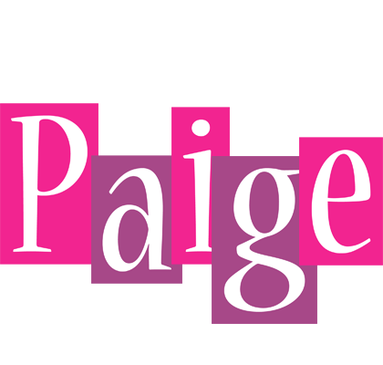 Paige whine logo
