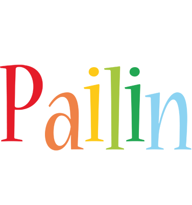 Pailin birthday logo