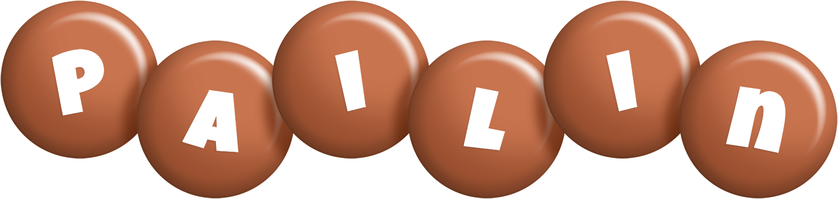 Pailin candy-brown logo