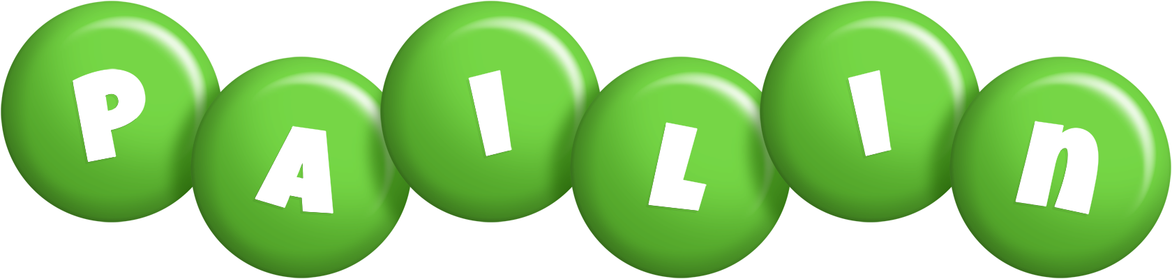 Pailin candy-green logo