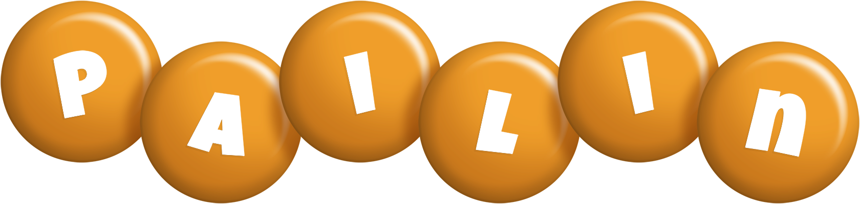 Pailin candy-orange logo