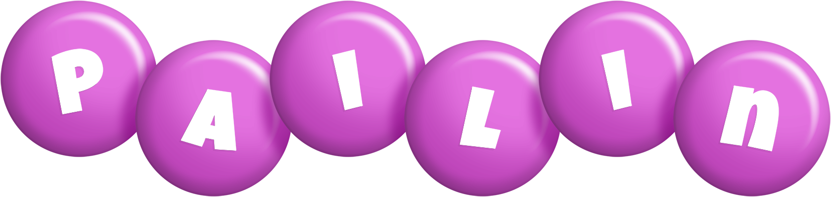 Pailin candy-purple logo