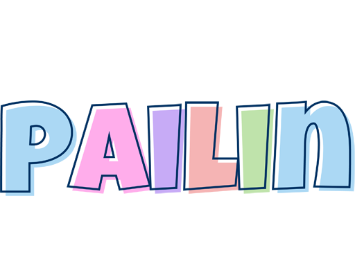 Pailin pastel logo