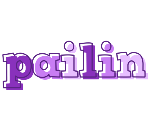 Pailin sensual logo