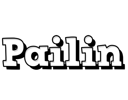 Pailin snowing logo