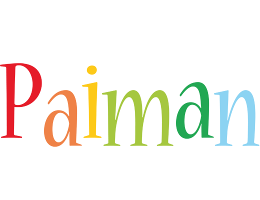 Paiman birthday logo