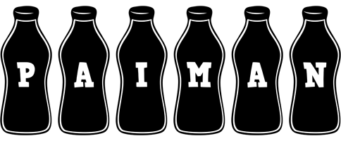 Paiman bottle logo