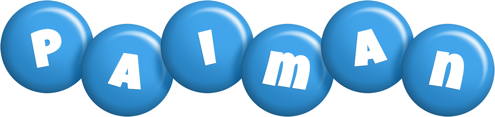 Paiman candy-blue logo