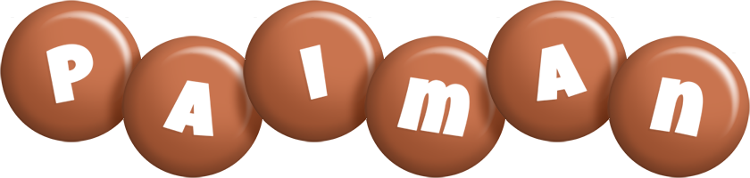 Paiman candy-brown logo