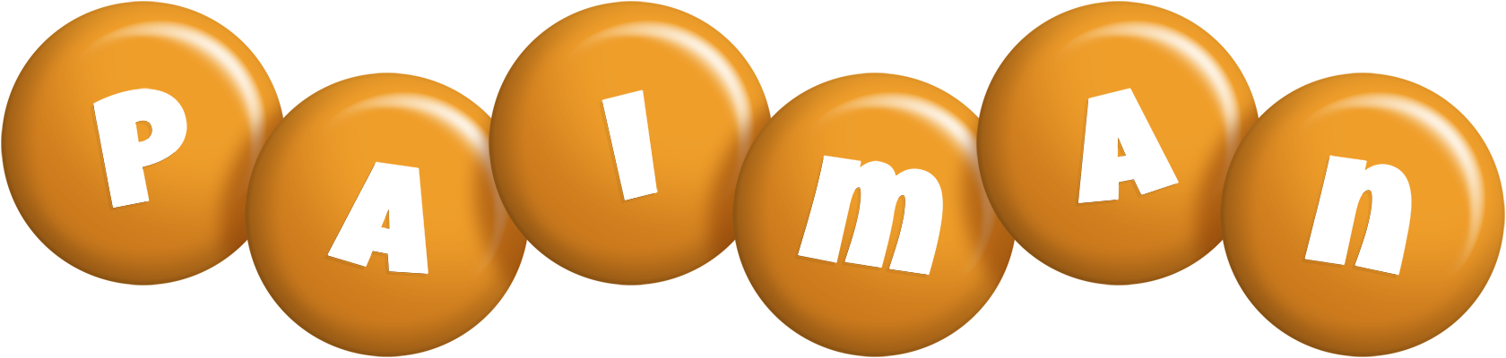 Paiman candy-orange logo