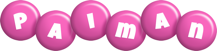 Paiman candy-pink logo