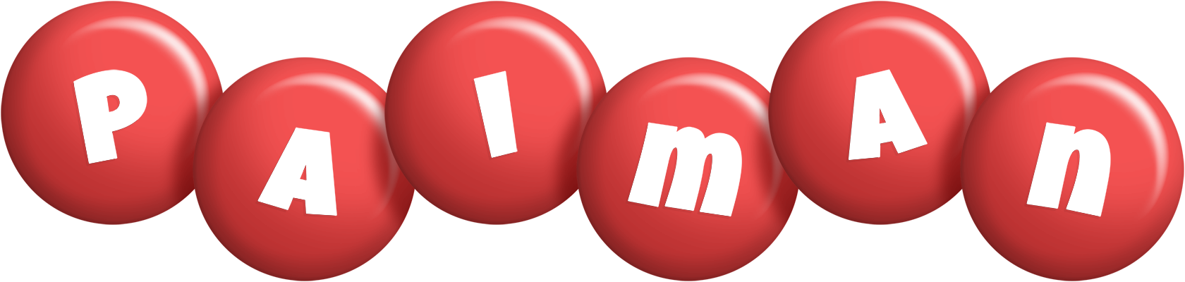 Paiman candy-red logo