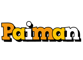 Paiman cartoon logo