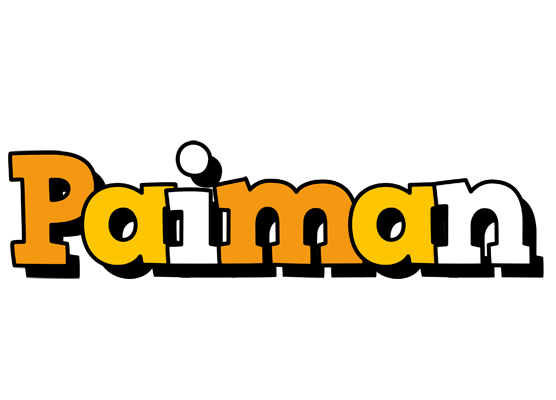 Paiman cartoon logo