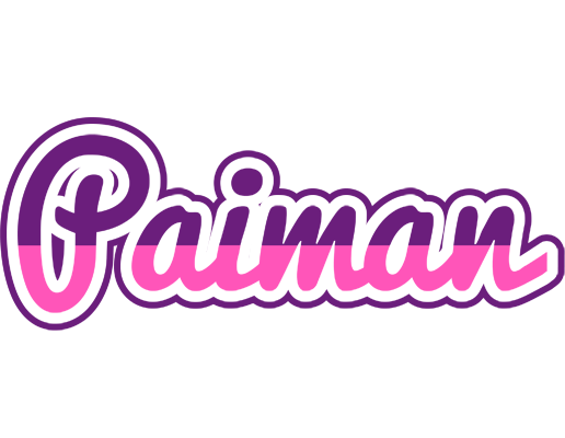 Paiman cheerful logo
