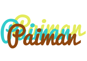 Paiman cupcake logo