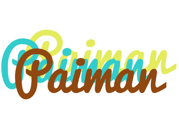 Paiman cupcake logo