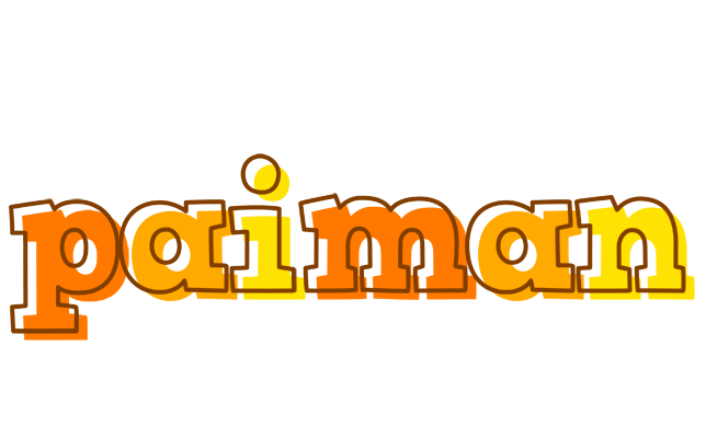 Paiman desert logo